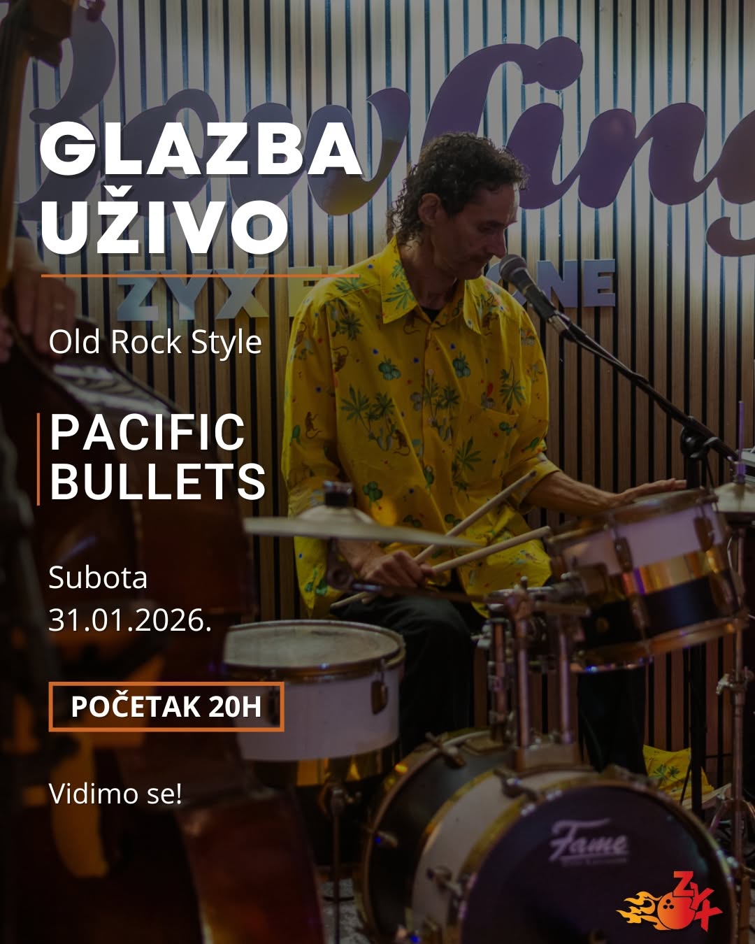 🎸 Rock ‘n’ roll subota u ZYX-u! 🔥 Ove subote...