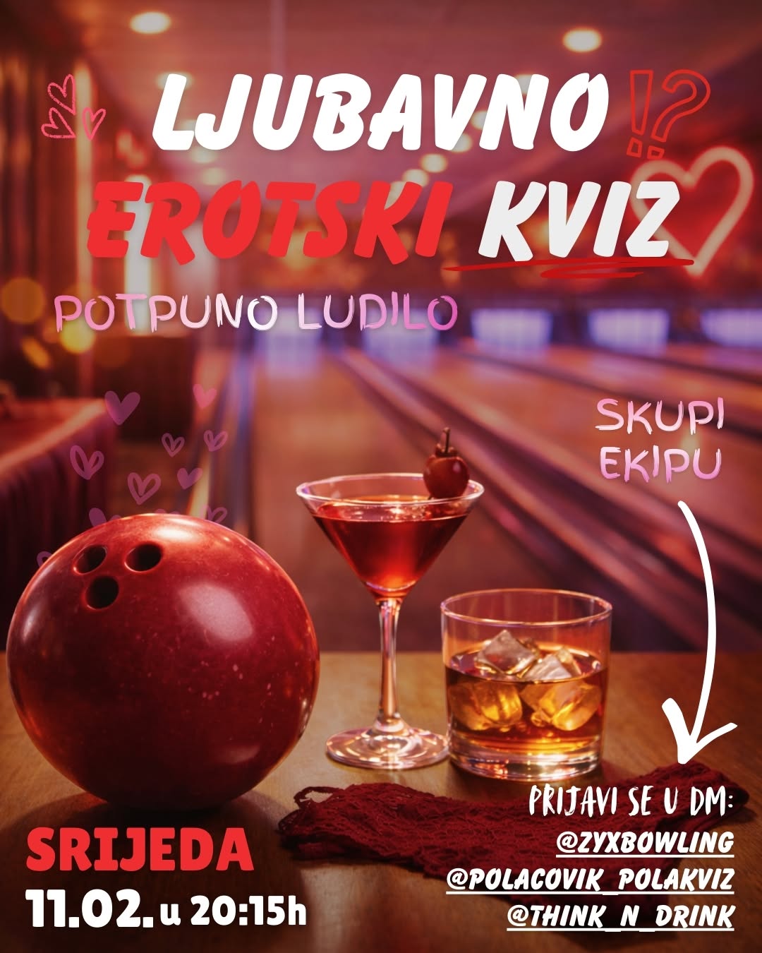 ❤️‍🔥 LJUBAVNO EROTSKI KVIZ u ZYX-u Ususret Valentinovu, idemo s...